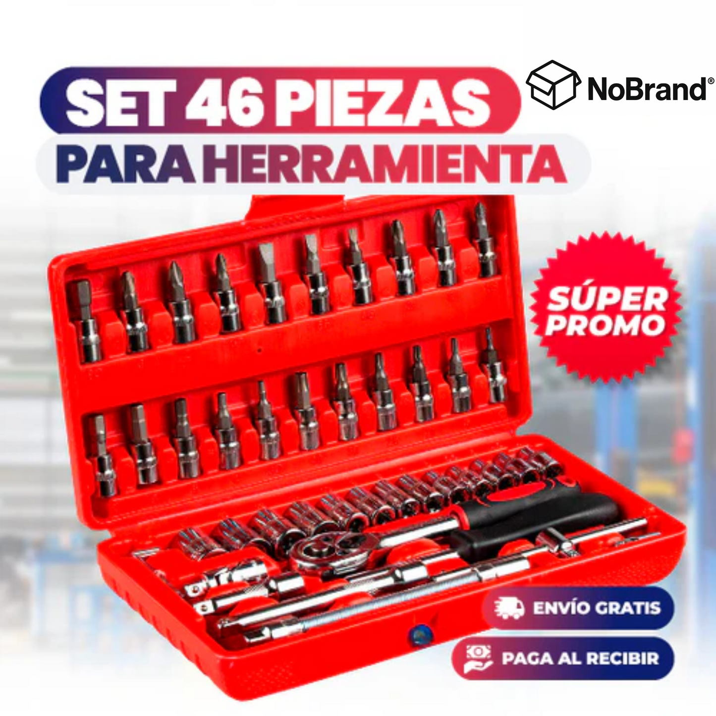 SetExpert 46 piezas,  Kit Profesional de Precisión